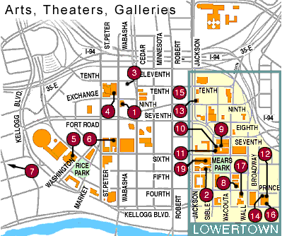 Lowertown Housing Map